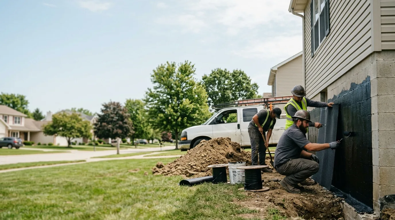 Basement Waterproofing in Bowerston, OH near me